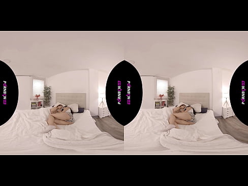 ❤️ PORNBCN VR اثنين من المثليات الشابات يستيقظون في حالة شبق في الواقع الافتراضي 4K 180 ثلاثي الأبعاد جنيف بيلوتشي كاترينا مورينو